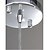billige Øslys-1-lys 18 cm (7 tommer) krystal / mini stil vedhængslampe metal klode elektropletteret moderne moderne 110-120v / 220-240v