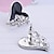 cheap Earrings-Women&#039;s Stud Earrings Drop Earrings Dangle Earrings Heart Ladies Earrings Jewelry White / Black For 1pc