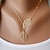 cheap Necklaces-Women&#039;s Pendant Necklace Y Necklace Tassel Fringe Origami Dainty Ladies Tassel Alloy Gold Necklace Jewelry For Party Daily Casual