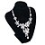 cheap Jewelry Sets-Women&#039;s Crystal Cubic Zirconia Wedding Party Special Occasion Alloy Earrings Necklaces