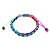 voordelige Armband-Dames Cuff armbanden Kwaad oog Stof Armband sieraden Zwart / Regenboog / Geel Voor Dagelijks Causaal