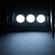 זול Car Exterior Lights-3pcs מכונית נורות תאורה לד בתפקוד גבוה 3 אורות הפנים עבור