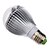 billiga LED-klotlampor-3 W LED-globlampor 300 lm E26 / E27 LED-pärlor Integrerad LED Fjärrstyrd RGB 85-265 V