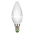olcso LED-es gyertyaizzók-420 lm E14 LED gyertyaizzók 30 led SMD 3020 Meleg fehér AC 220-240V