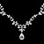 levne Sady šperků-Dámské Šperky Set Küpeler Náhrdelníky - Pravidelný Ostatní Vyčistit Pro Svatební Párty Zvláštní příležitosti Výročí Narozeniny Zásnuby Dar