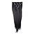 cheap Clip in Extensions-Kanekalon 7-layer 55-centimeter Straight Clip-in Hair Extensions (Black)