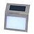 abordables Lumières de cordes solaires-Extérieur 2-LED solaire en acier inoxydable Lumière blanche pour Doorplate