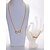 cheap Jewelry Sets-Jewelry Set Women&#039;s Birthday / Gift / Party / Daily / Special Occasion Jewelry Sets Alloy Necklaces / Bracelets / Earrings Gold