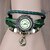 cheap Bracelet Watches-Women&#039;s Bracelet Watch Quartz Hot Sale PU Band Analog Bohemian Fashion Black / Blue / Red - Red Green Blue