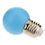 ieftine Becuri-1W E26/E27 Bulb LED Glob 12 70-90 lm Albastru AC 220-240 V