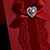 baratos Convites de Casamento-Dobrado no Topo Convites de casamento Cartões de convite Estilo Floral Papel de Cartão Papel Pérola 6 ¾&quot;&quot;×6&quot; (17*15cm) Pedrarias Pérolas
