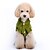 abordables Vêtements pour chiens-Chien Costume Pulls à capuche Vêtements pour Chien Bande dessinée Rouge Vert Coton Costume Pour Printemps &amp; Automne Hiver Homme Femme Cosplay