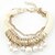 cheap Bracelets-Women&#039;s Friendship Bracelet Friendship Pearl Bracelet Jewelry Black / White / Orange For Daily Casual / Lace