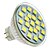 billige Elpærer-SENCART 1pc 3 W LED-spotlys 165-180 lm MR16 21 LED Perler SMD 5050 Kold hvid 12 V