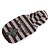 cheap Dog Clothes-Dog Hoodie Stripes Casual / Daily Winter Dog Clothes Brown Costume Cotton XS S M L XL