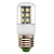 olcso Izzók-1db 3 W LED kukorica izzók 230lm E26 / E27 T 27 LED gyöngyök SMD 5050 Hideg fehér 220 V