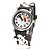 お買い得  キッズ腕時計-女性用 クォーツ 日本産クォーツ ブラック / ブルー ブラック ダークブルー