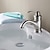 cheap Classical-Bathroom Sink Faucet - Standard Nickel Brushed Centerset One Hole / Single Handle One HoleBath Taps