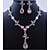cheap Jewelry Sets-Women&#039;s Alloy Party Special Occasion Birthday Gift Daily Earrings Necklaces Costume Jewelry