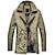 cheap Men&#039;s Jackets &amp; Coats-Men&#039;s Long with Front Pocket Coat