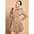 cheap Women&#039;s Outerwear-Lady Swing Lapel Coat