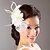 זול כיסוי ראש לחתונה-נשים נוצה כיסוי ראש-חתונה / אירוע מיוחד פרחים מוצג כתמונה