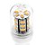 olcso Izzók-3 W LED kukorica izzók 200-250 lm GU10 T 24 LED gyöngyök SMD 5730 Meleg fehér 220-240 V 100 V