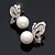 cheap Earrings-Women&#039;s Stud Earrings Birthstones Pearl Imitation Diamond Alloy Butterfly Animal Jewelry Daily