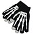 cheap Touch Screen Gloves-Hand Bone Three Fingers Touch Screen Gloves for iPhone, iPad and All Touchscreen Devices(Assorted Color)