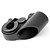 billiga Styren och stammar-Gun Shape svart ABS Bike Ficklampa Clip (anpassningsbar till styret diameter inom 2.7cm)