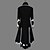 cheap Anime Costumes-Inspired by Dead Ichigo Kurosaki Anime Cosplay Costumes Cosplay Suits / Kimono Patchwork Long Sleeve Coat / Top / Gloves For Men&#039;s