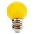 voordelige Gloeilampen-LED-bollampen 60 lm E26 / E27 12 LED-kralen Warm wit 220-240 V