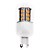 billige LED-lys med to stifter-G9 LED-kolbepærer T 46 leds SMD 2835 Varm hvid 520-550lm 3000K Vekselstrøm 220-240V