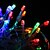 baratos Mangueiras de LED-Cordões de Luzes 30 LEDs LED Dip Multicolorido Decorativa / Decoração do casamento de Natal 4 V 1pç / IP44