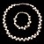 ieftine Seturi de Bijuterii-Pentru femei Perle Seturi de bijuterii cercei Bijuterii Pentru Nuntă Petrecere Ocazie specială Aniversare Zi de Naștere Cadou
