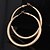voordelige Oorbellen-KU NIU Women&#039;s Gold Plating 50mm Earring Er0317