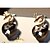 cheap Earrings-Women&#039;s Stud Earrings Crystal Birthstones Synthetic Gemstones Imitation Diamond Alloy Swan Animal Jewelry Daily