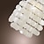 voordelige Kroonluchters-1-lichts kroonluchter led 32,5 cm (12,8 inch) mini-stijl hanglamp metalen schaal chroom modern eigentijds 110-120v / 220-240v