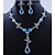 cheap Jewelry Sets-Women&#039;s Alloy Party Special Occasion Birthday Gift Daily Earrings Necklaces Costume Jewelry