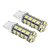 billige LED-lys til bil-T20 6W 30x5060SMD 540LM 5500-6500K Cool White Light LED pære til bil (12V, 2stk)