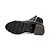 levne Dámská obuv-Kožené boty Heel Chunky Bojové kotníku se zapínáním na zip
