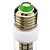 levne Žárovky-1ks 3 W LED corn žárovky 230lm E26 / E27 T 27 LED korálky SMD 5050 Chladná bílá 220 V