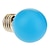 cheap Light Bulbs-1W E26/E27 LED Globe Bulbs 12 70-90 lm Blue AC 220-240 V