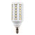 cheap Light Bulbs-LED Corn Lights 850-890 lm E14 T 60 LED Beads SMD 5050 Warm White 220-240 V
