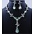 cheap Jewelry Sets-Women&#039;s Alloy Party Special Occasion Birthday Gift Daily Earrings Necklaces Costume Jewelry