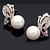 cheap Earrings-Women&#039;s Stud Earrings Birthstones Pearl Imitation Diamond Alloy Butterfly Animal Jewelry Daily