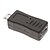 Недорогие Органайзеры для кабелей-Micro USB 3.0 Мужского на Женский адаптер Черный