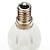 preiswerte Leuchtbirnen-1pc 3 W LED Kerzen-Glühbirnen 270 lm E14 C35 10 LED-Perlen SMD 3328 Warmes Weiß 220-240 V / RoHs