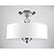 cheap Ceiling Lights-Flush Mount ,  Modern/Contemporary Drum Chrome Feature for Bulb Included Metal Living Room Bedroom Dining Room