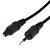 preiswerte USB-Kabel-Optical Toslink M / M-Platz-Port Kreis-Hafen Audio Cable Black (1M)